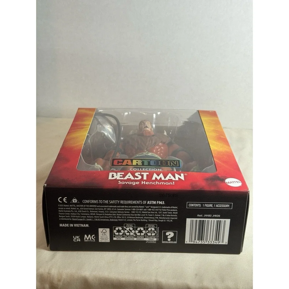 Masters of the Universe Origins Deluxe Beast Man Cartoon Collection Figure JHK09